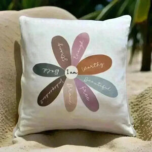 Inspirational Flower Pillowcase